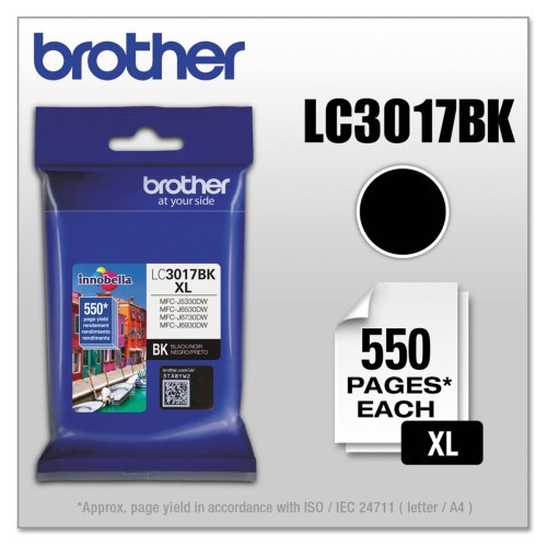 Brother Innobella High-Yield Ink, 550 Page-Yield, Black