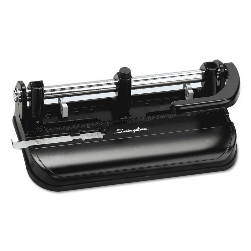 Swingline 32-Sheet Lever Handle Heavy-Duty Two- to Seven-Hole Punch