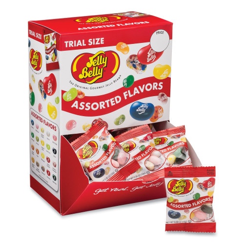 Jelly Belly Jelly Beans, Assorted Flavors, 80/Dispenser Box