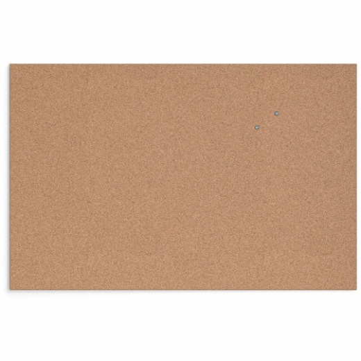 U Brands Cork Canvas Bulletin Board