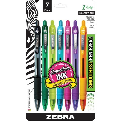 Zebra Z-Grip Retractable Ballpoint Pens