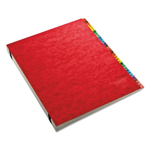Pendaflex Expanding Desk File, 31 Dividers, Date Index, Letter Size, Red Cover
