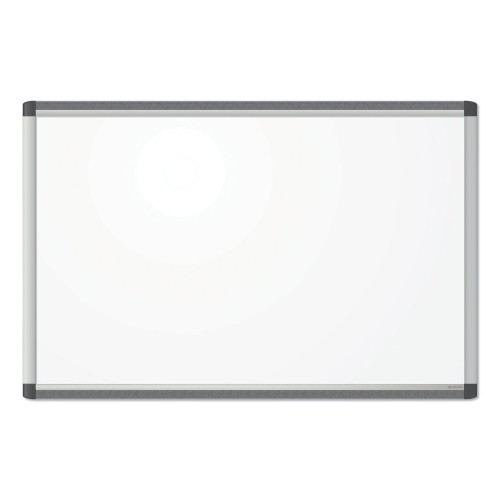 U Brands Pinit Magnetic Dry Erase Board, 35 X 23, White