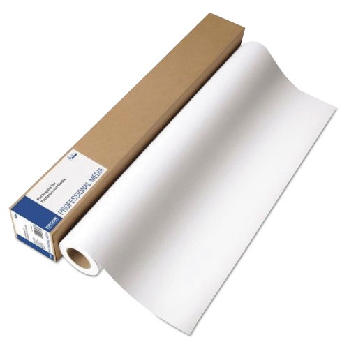 Epson GS Production Canvas Satin Paper Roll, 16.5 Mil, 60" X 150 Ft, Satin White