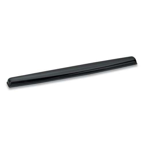 Fellowes Gel Crystals Keyboard Wrist Rest, 18.5 X 2.25, Black