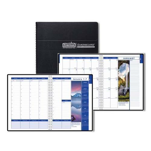 House of Doolittle Earthscapes Recycled Weekly/Monthly Appointment Book