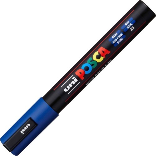 Uni-Ball Uni Posca PC-5M Paint Markers - Blue