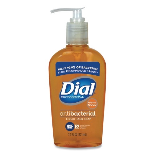 Dial Gold Antibacterial Liquid Hand Soap, Floral, 7.5 Oz Pump