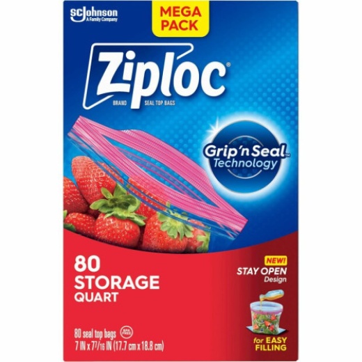 Ziploc Stand-Up Storage Bags - Thumbnail 4