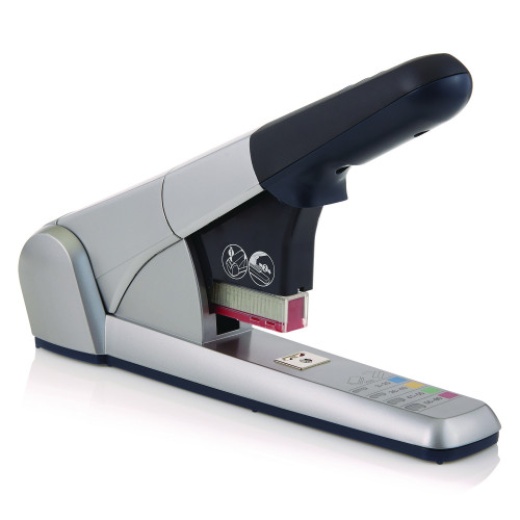 Rapid Heavy-Duty Cartridge Stapler, 80-Sheet Capacity, Silver