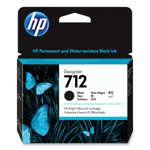 Hp 712, Black Original Ink Cartridge