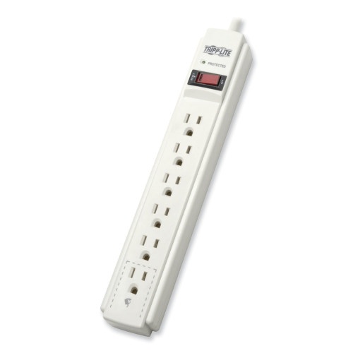 Tripp Lite Protect It! Surge Protector with 6 AC Outlets and 6 ft Cord