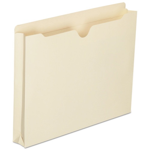 AbilityOne 753001 Skilcraft Manila File Jacket, Straight Tab, Letter Size, Manila, 50/Box