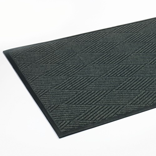 Crown Mats Super-Soaker Diamond Mat, Polypropylene, 46 x 72, Slate