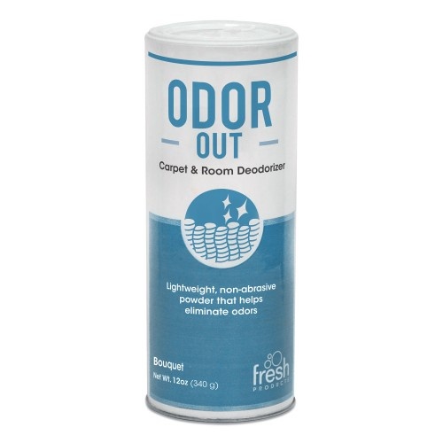 Fresh Products Odor-Out Rug/Room Deodorant - Bouquet, 12 Oz, Shaker Can, 12/Box