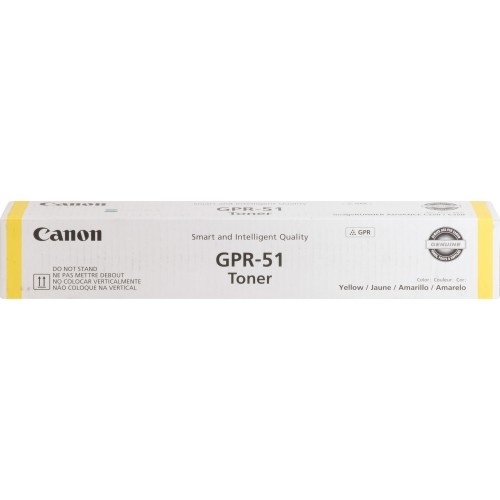 Canon GPR-51 Original Laser Toner Cartridge - Yellow