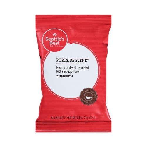 Seattle's Best Premeasured Coffee Packs, Portside Blend, 2.1 Oz Packet, 72/Carton