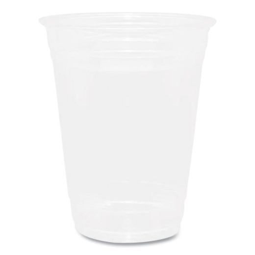Karat Pet Plastic Cups, 16 Oz, Clear, 1,000/Carton