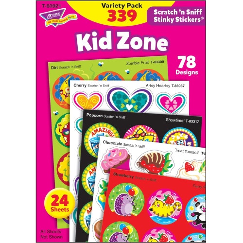 Trend Kid Zone Scratch 'N Sniff Stinky Stickers
