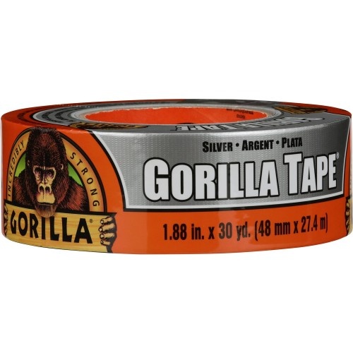 Gorilla Glue Gorilla Tape - Strong Duct Tape for Heavy-Duty Projects