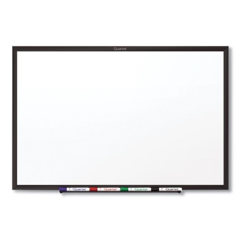Quartet Classic Series Total Erase Dry Erase Boards, 60 x 36, White Surface, Black Aluminum Frame