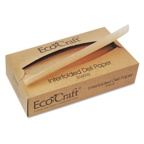 Bagcraft Ecocraft Interfolded Soy Wax Deli Sheets