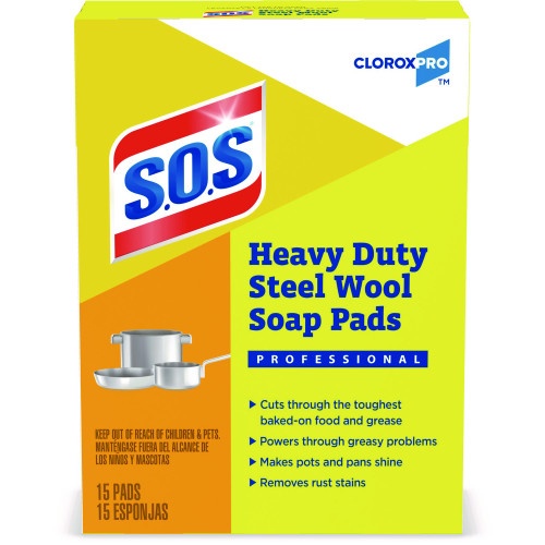 S.O.S. Steel Wool Soap Pads - Heavy Duty Cleaning Made Easy