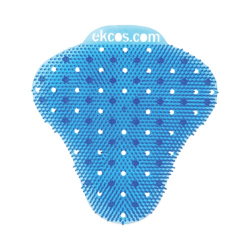 Diversey Ekcoscreen Urinal Screens, Fresh Scent, Blue, 12/Carton