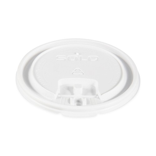 Solo Lift Back and Lock Tab Lids for Paper Cups