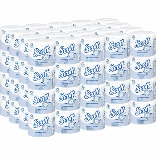 Scott® Pro Standard Toilet Paper, 2-Ply, White, 473 Sheets, 80 Rolls
