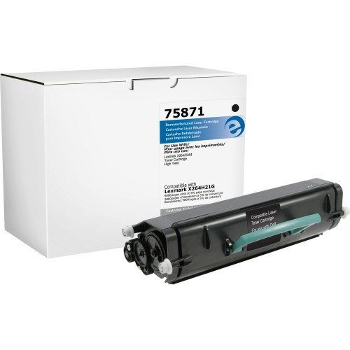 Elite Image Remanufactured Toner Cartridge - Alternative for Lexmark