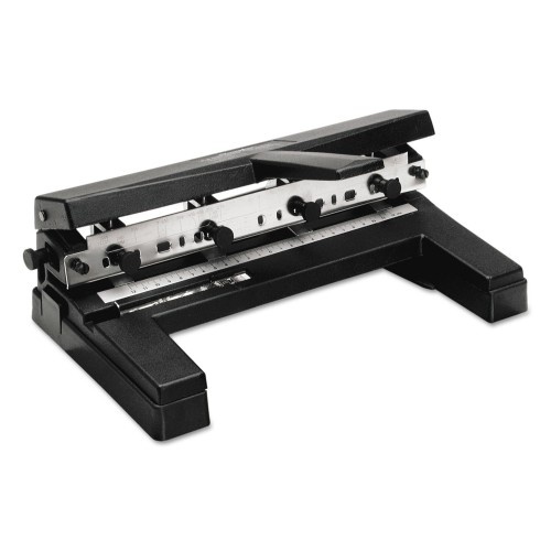 Swingline 40-Sheet Heavy-Duty Two- to Four-Hole Adjustable Paper Punch
