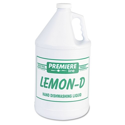 Kess Lemon-D Dishwashing Liquid - 1 Gal, 4/Carton