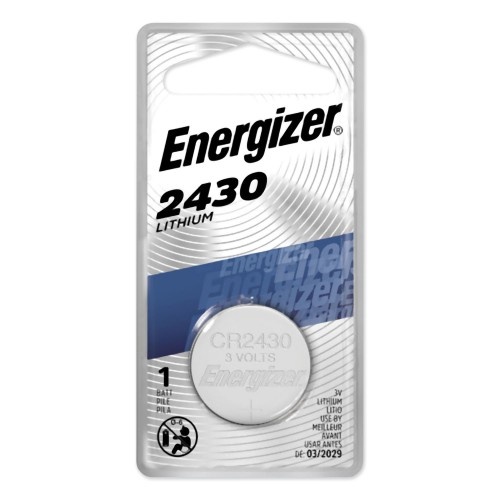 Energizer 2430 Lithium Coin Battery, 3V