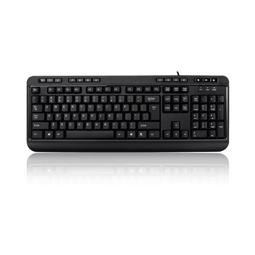 Adesso Multimedia USB Keyboard with 3 Hubs