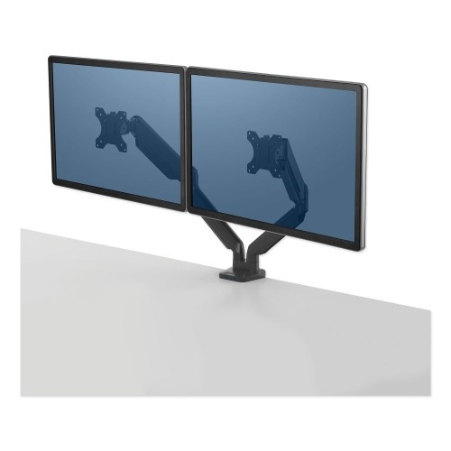 Fellowes Platinum Series Dual Monitor Arm for 27" Monitors