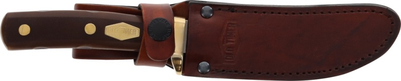 Schrade Old Timer 160Ot - Mountain Lion Full Tang Fixed Blade Knife