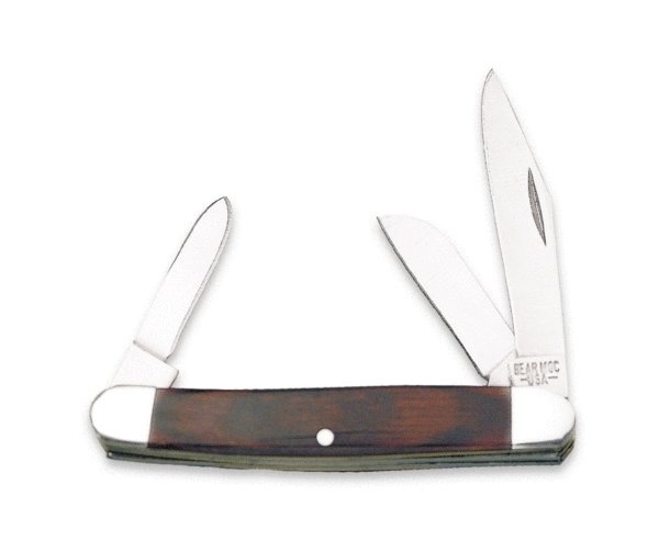 Bear & Son 218R - 3 1/4 In. Rosewood Midsize Stockman