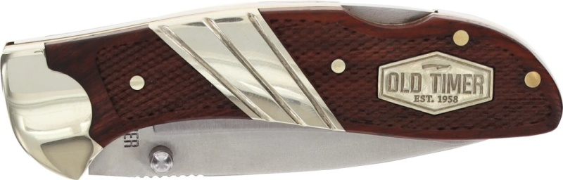 Schrade Old Timer Medium Lockback Clip Folder Knife
