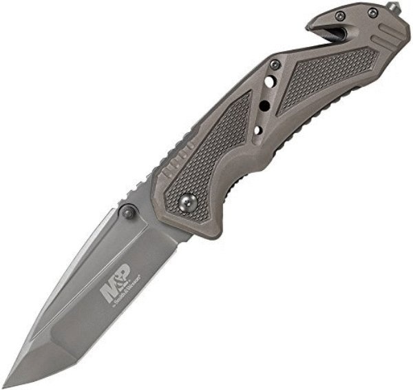 Smith & Wesson M&P 8.9In High Carbon S.S. Folding Knife With 3