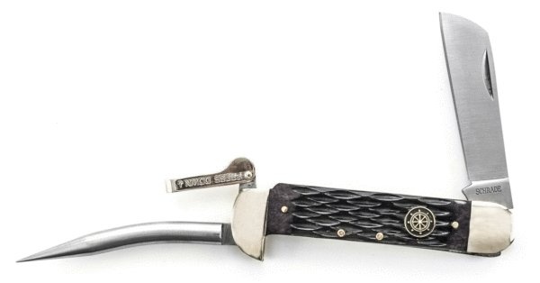 Schrade Old Timer 735Ot - Mariner Lever Lock Folding Pocket Knife