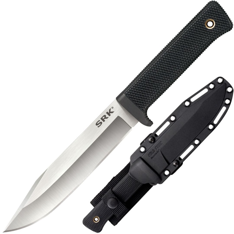 Srk Survival Rescue Knife Fixed 6" Cpm-3V Satin Blade, Kray-Ex Handle,