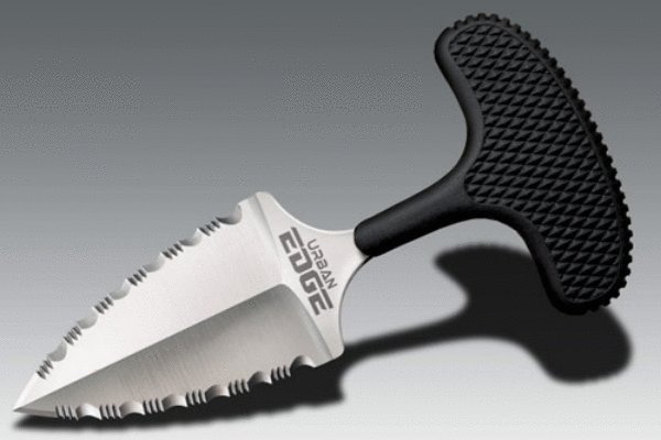 Cold Steel Urban Edge Double-Edged Push Knife