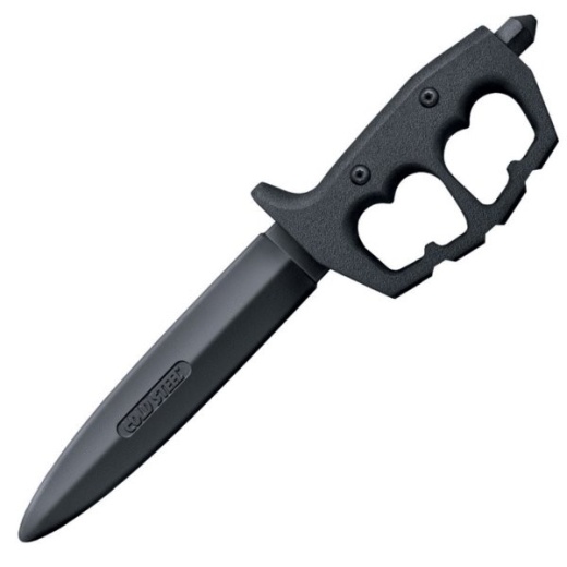 Coldsteel - Rubber Training Trench Knife Double Edge