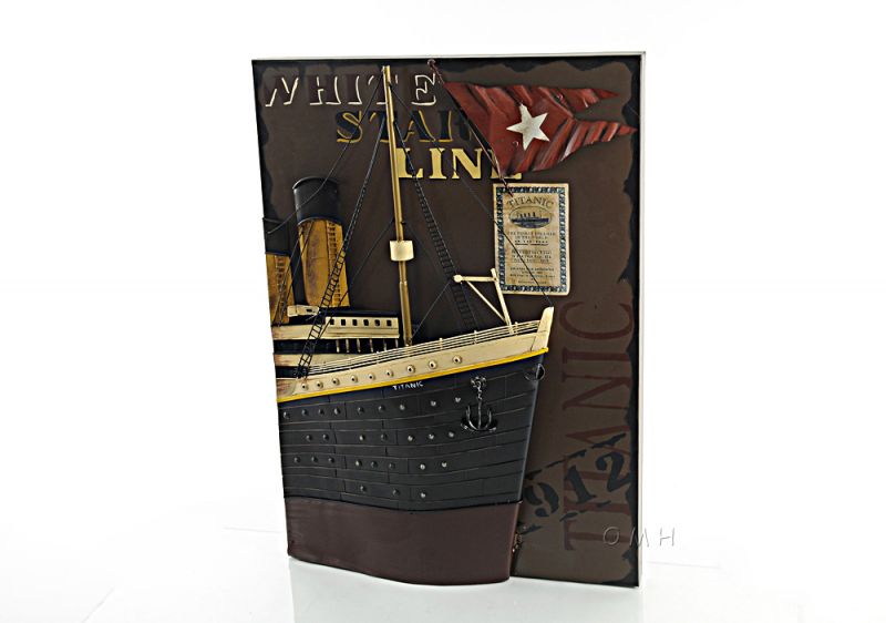 Titanic Front Bow 3D Painting