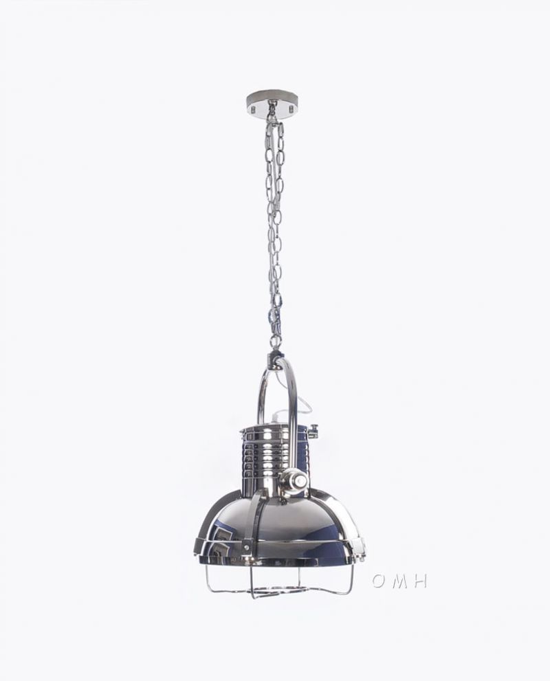 Large Steel Pendant Lamp