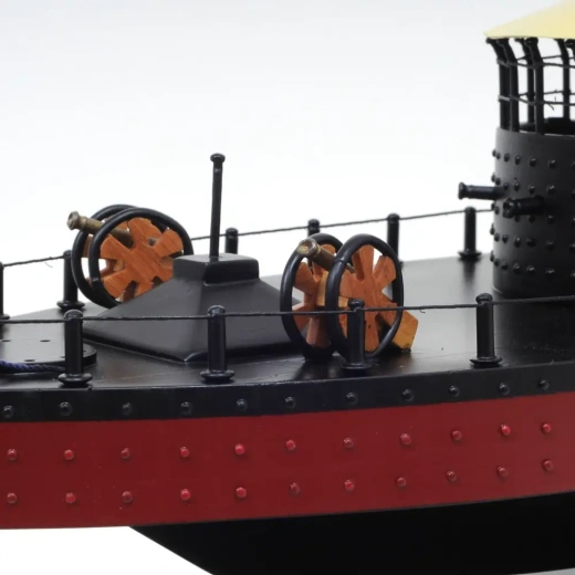 U.S.S. Monitor Civil War Ship Model