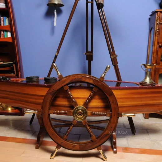 Ship Wheel - 30 Inches of Nautical Elegance