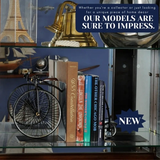 1870 The High Wheeler Bookend