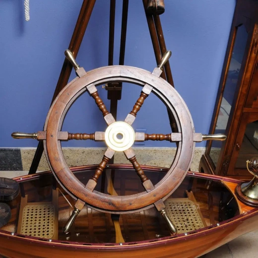 Ship Wheel - 30 Inches of Nautical Elegance